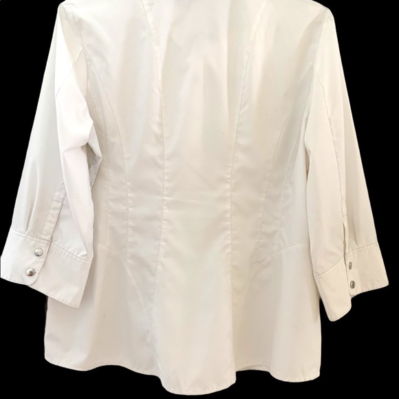 Chico’s Zenergy White fitted Jacket - Picture 6 of 8